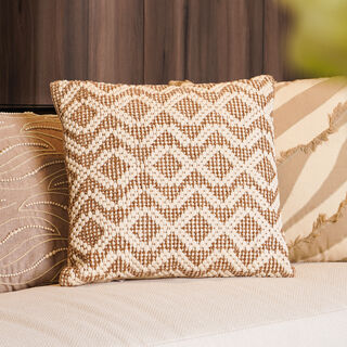 Tufted wave cushion 45*45 cm