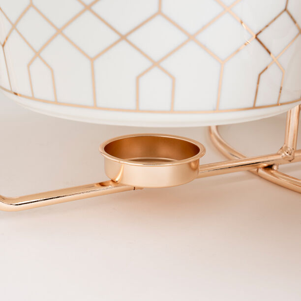 7 Pcs Round Food Warmer With Stand image number 7