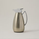 دلة ستيل ذهبي1لتر image number 0