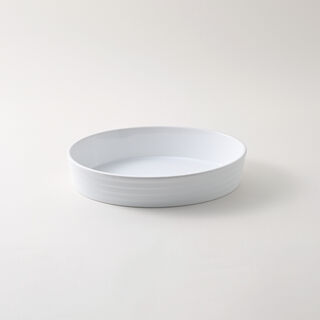 Enjoy white oval insulated 2.8L baking dish