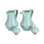 طقم دلات 2 قطعة بلاستيك أخضر 1 لتر من دلتي image number 2