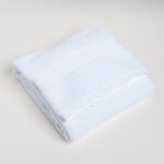 Boutique Blanche white ultra soft cotton bathroom towl 70*140 cm image number 1