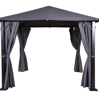 Gazebo 3*3*2.57M, Dark Grey