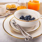 La Mesa 18 Pcs Porcelain Dinner Set Serve 6 Honey&nbsp; image number 7