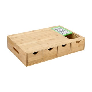 Alberto bamboo cutting board 44.2*30*9.3 cm