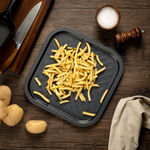 Betty Crocker Non Stick Square French Fries Tray, Grey Color  image number 0