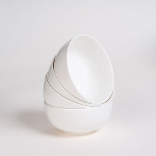 La Mesa New Bone Bowl 4 Pieces Set 5.5"