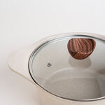 Alberto 8 piece creamy granite cookware set image number 3