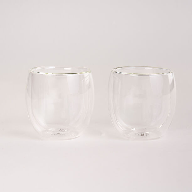 Mug Set 2 Pieces Double Wall Plain 300Ml Veer image number 3