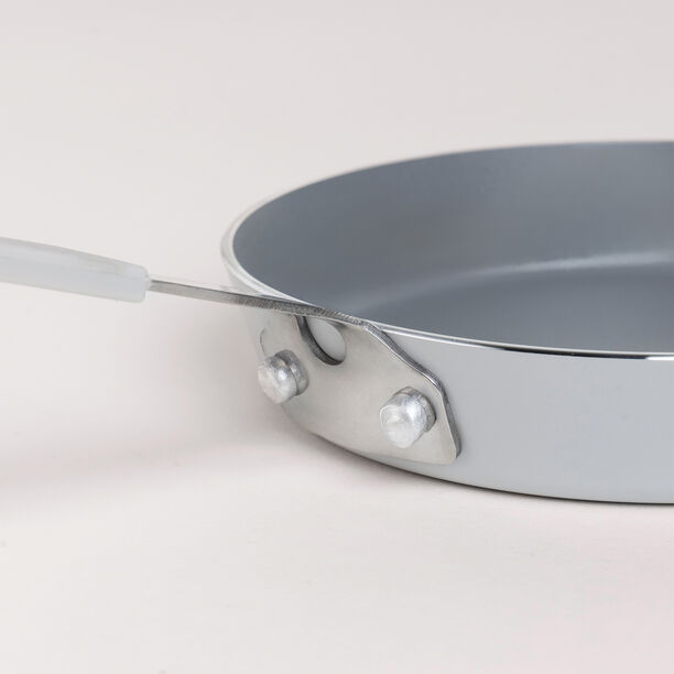 2Pcs Mini Set Frypan + Sauce Pan Grey image number 7