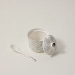 Zukhroof 28 Pieces Porcelain Tea And Coffee Set Danteel Gray  image number 4