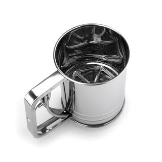 Alberto Stainless Steel Flour Sifter With Handle