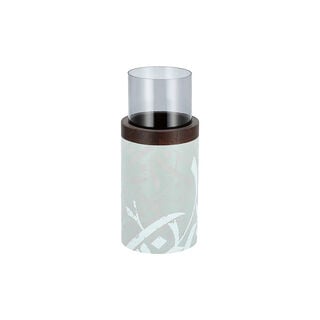 Salam Wood Pillar Candle Holder Dia 11 *Ht:24 Cm