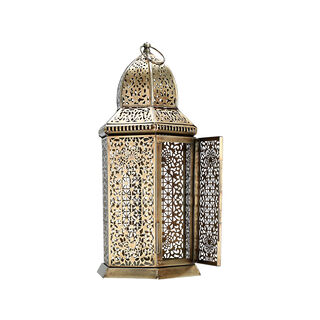 Metal Lantern 19*19*43 Cm