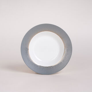 La Mesa white bone porcelain 18 pc dinner set