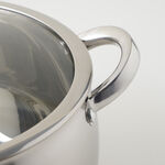 Alberto stainless steel pot with lid, silver 6.5L image number 5