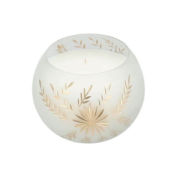 Glass Secented Jar Candle Songs Of Musk And Oud Fragrance 15.2*12 cm image number 2