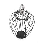 فانوس من الالمنيوم والحديد لون اسود image number 2