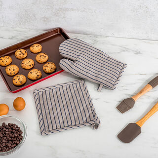 ماسك فرن وحامل للقدر