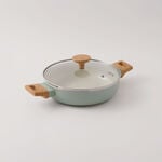 Alberto Aluminum 9Pcs Cookware Set, Green image number 4