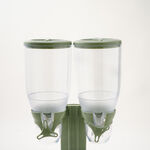 البرتو موزع حبوب مزدوج بلاستيك أخضر image number 2