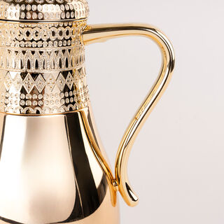 Dallaty gold stainless steel flask 1L + 700ml 2 pcs