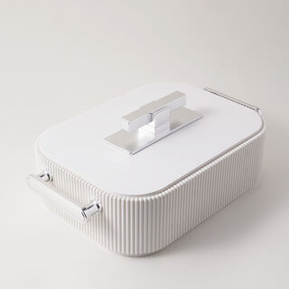 La Mesa Stainless Steel Food Warmer 3L In Silver