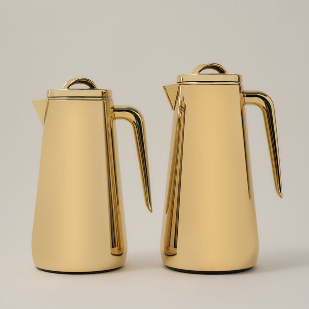 Dallaty Eve set of 2 gold steel vacuum flask image number 0