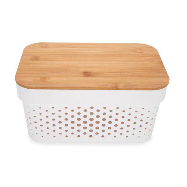 Infinty Basket With Bamboo Lid image number 0