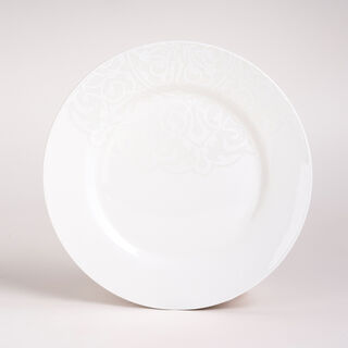 La Mesa Calligraphy Pearl Effect&nbsp; 18 Pieces Dinner&nbsp;Set