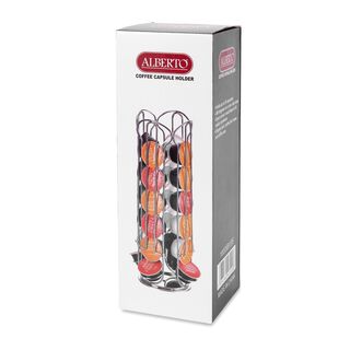 Coffee Capsule Stand With Rotate Base Steel