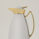 دلة ستيل ذهبي1لتر image number 1