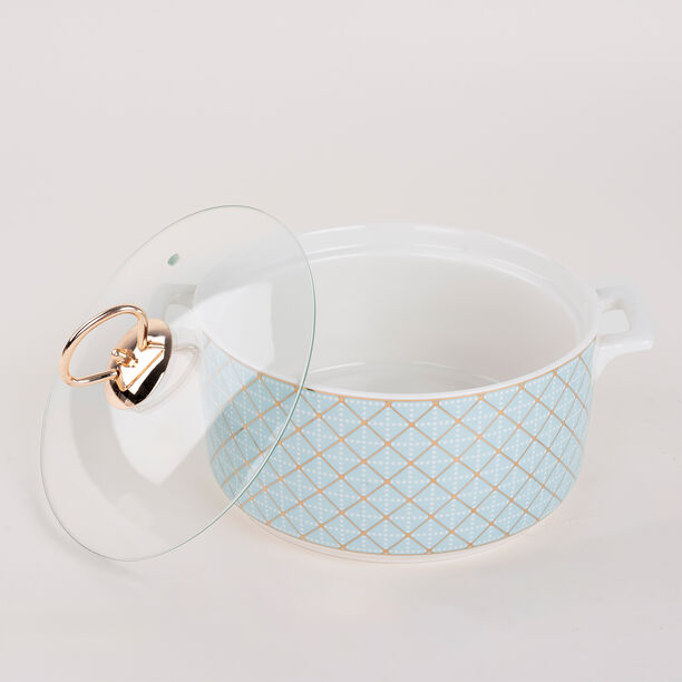 16 pieces Soup Set Serve 6 Persons Green&Gold image number 5