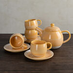La Mesa 5 Pieces Porcelain English Tea Set Mystery Yellow image number 0