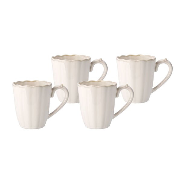 White porcelain English tea cups set 11 pcs image number 4