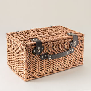 Willow picnic basket 26 pcs set for 4 person