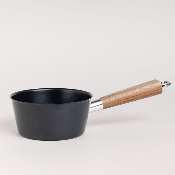 Alberto Sauce Pan With Wood Handle Dia:16Cm image number 1