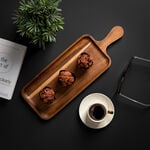 Alberto Acacia Serving Tray W/Handle L:40 * W:14 Cm image number 0