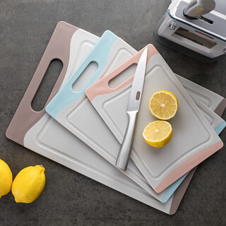 Alberto 3 Pieces Plastic Cutting Board Assorted Colors