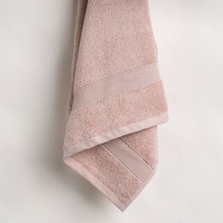Boutique Blanche blush cotton ultra soft hand towel 100*50 cm