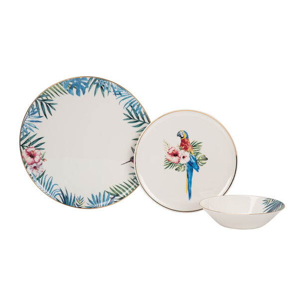 Porland 18 Pcs Dinner Set Serve 6 Persons,Exotic image number 0