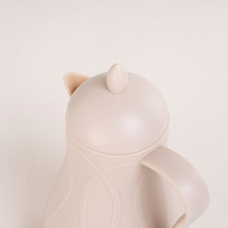 Dallaty beige plastic flask 1L 2 pcs