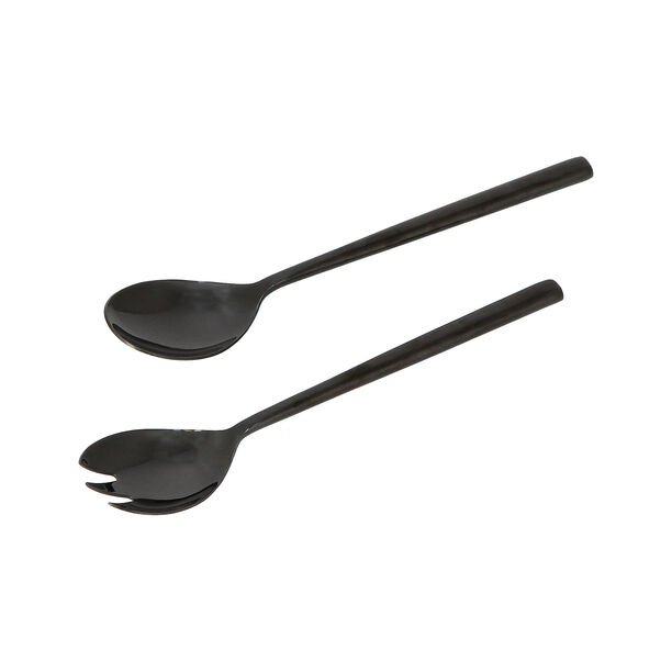 Samarkand 2 Pcs Salad Set Shiny Chrom Color image number 2