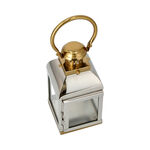 Lantern Stainless Steel Silver & Gold image number 2