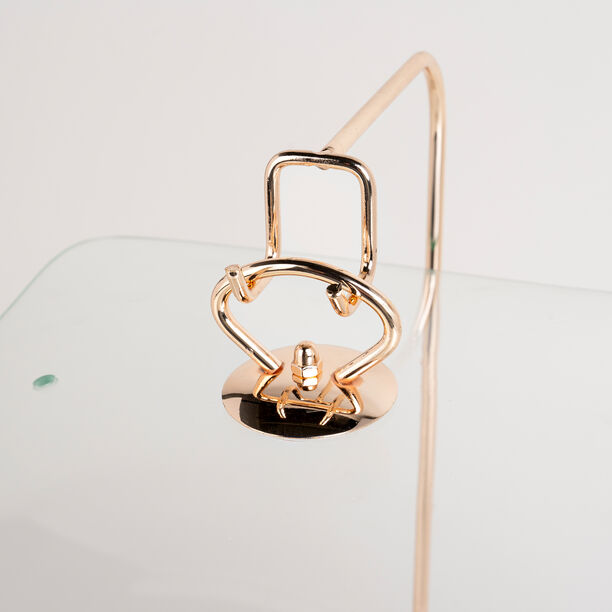 طبق تقديم مع سخّان مربع&nbsp; image number 1