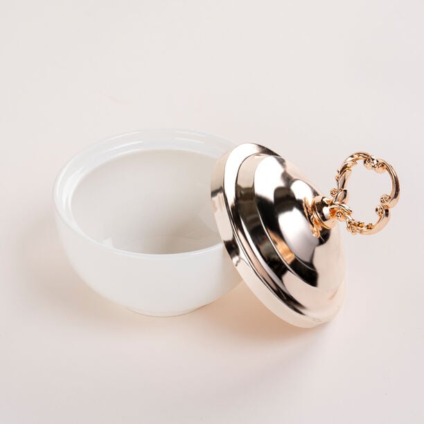 طبق تقديم دائري مع سخّان 3 قطع image number 5