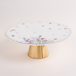 Porcelain Cake Stand Butterfly