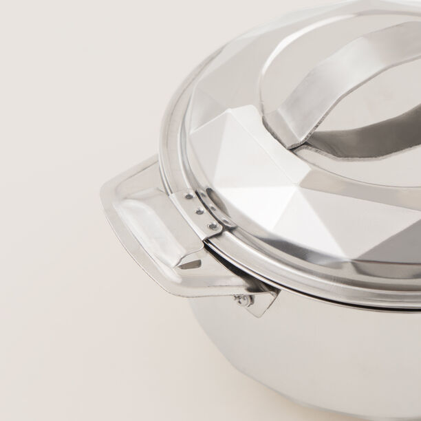 Maxima Stainless Steel Hot Pot 1.0L, Silver image number 1