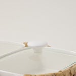 Twin Rectangle Casserole &nbsp;12" With Lid  image number 3