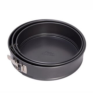 Betty Crocker 3Pcs Springform Grey Color With Lock